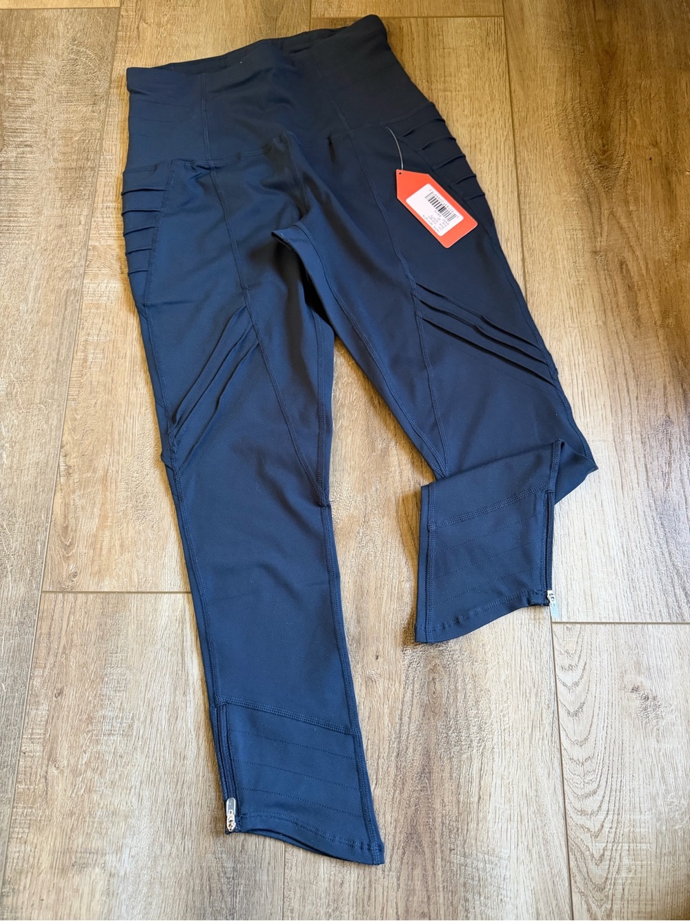 Oiselle Aero Tights Navy Blue High-Waist Leggings Size 6 — image 2 of 6